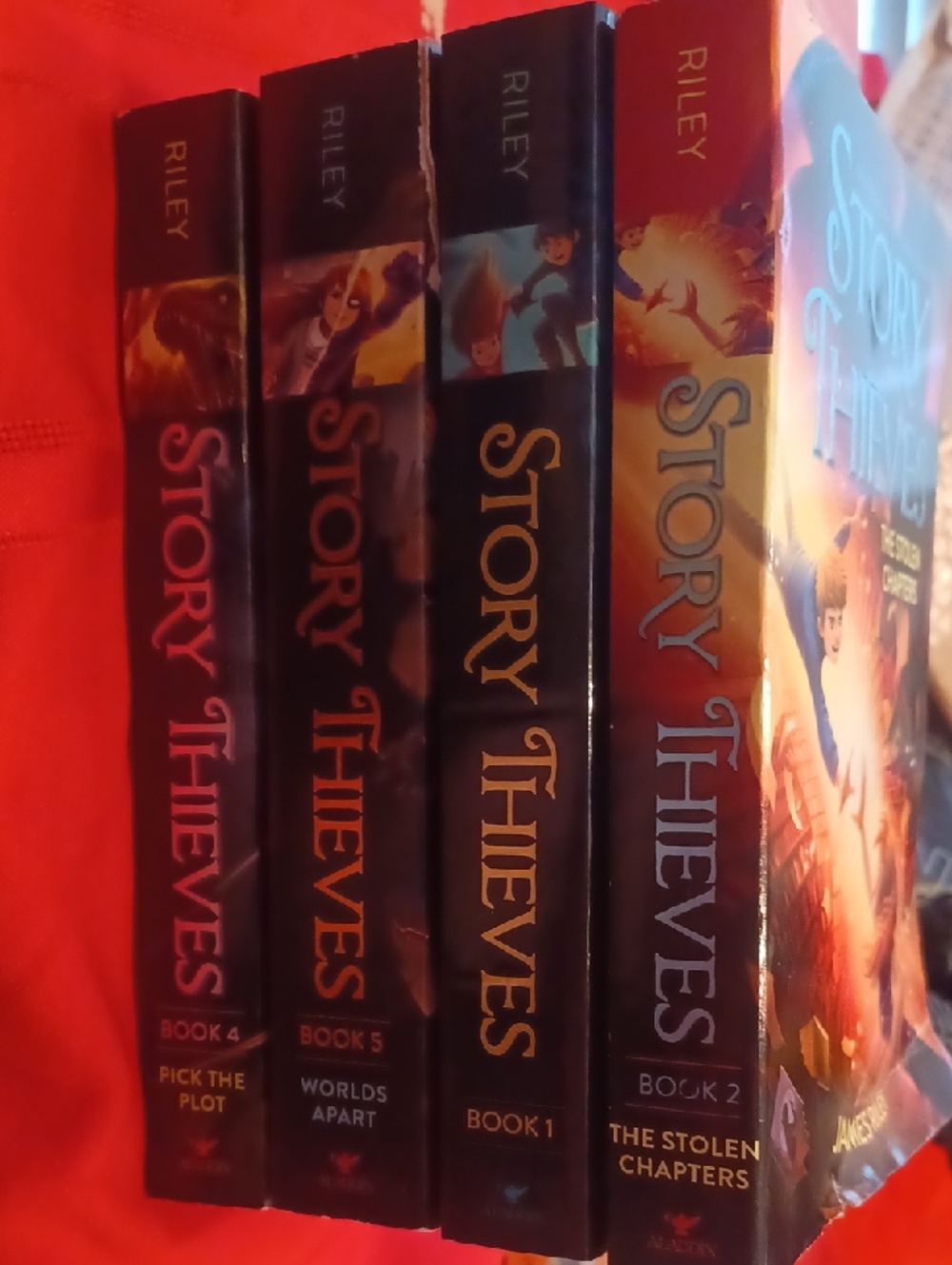 Story Thieves Kames Riley Book Lot Of 4